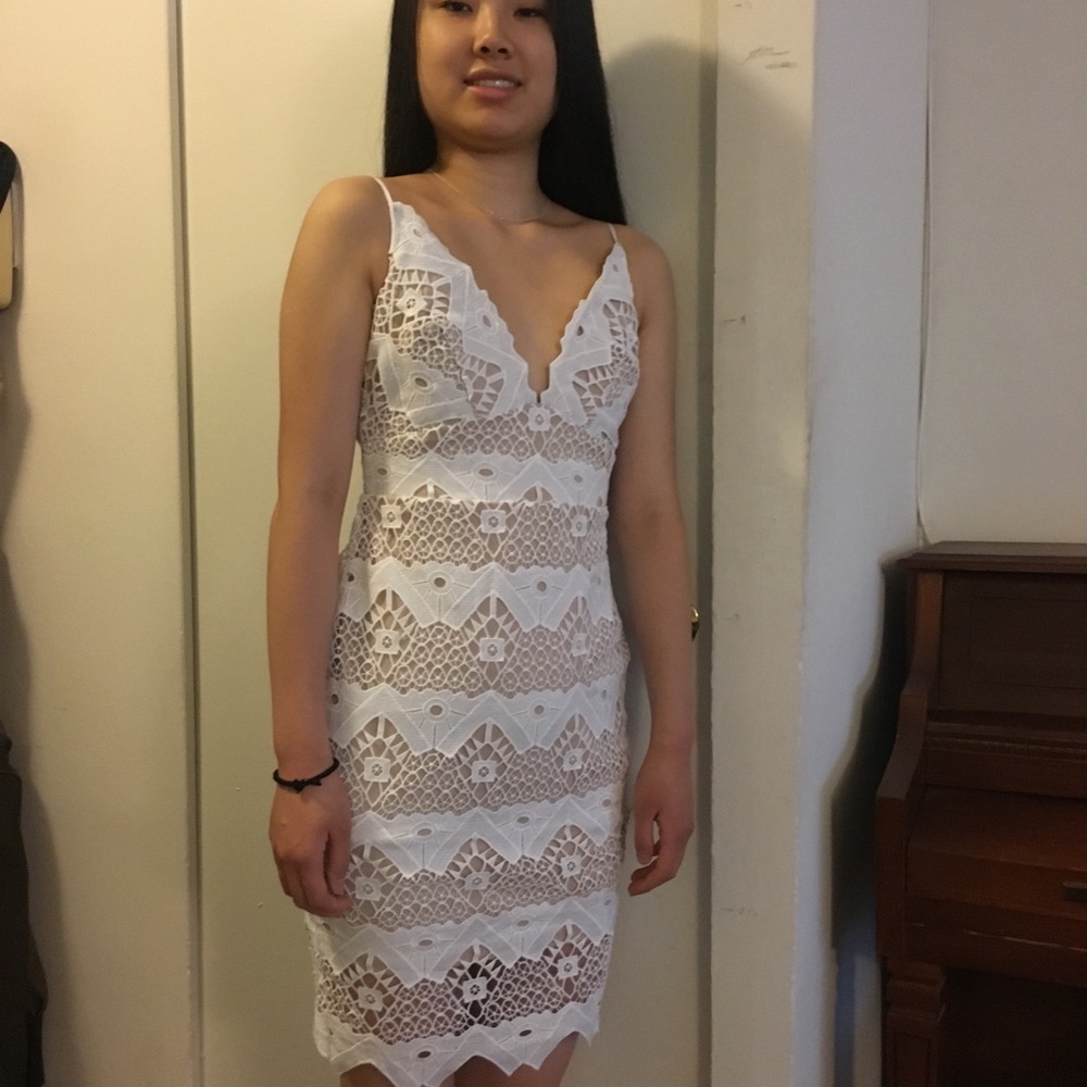 White dress from Lulus